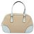 Borsa Bauletto Prada in tela con pelle Beige - vista 2