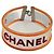 Coco Crush Bracciale Chanel CC manchette in gomma arancione