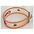 Coco Crush Bracciale Chanel CC manchette in gomma arancione - vista 3
