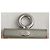 Coco Crush Bracciale Chanel CC manchette in gomma arancione - vista 5