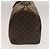 Borsa Keepall Louis Vuitton in tela Monogram 50 Marrone - vista 3