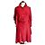 Hermès HERMES Rotes Seidenkleid T38 In Hervorragendem Zustand