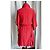 Hermès HERMES Rotes Seidenkleid T38 In Hervorragendem Zustand - Ansicht 2