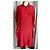 Hermès HERMES Rotes Seidenkleid T38 In Hervorragendem Zustand - Ansicht 3