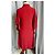 Hermès HERMES Rotes Seidenkleid T38 In Hervorragendem Zustand - Ansicht 4