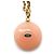 Chanel Collana a catena con pendente rotondo in perle e logo CC D'oro - vista 3