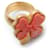 Chanel Anello Quadrifoglio GP Rosa - vista 11