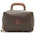 Céline Borsa a mano rettangolare Macadam con manico superiore Marrone