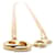 Dior Collana in oro con logo CD D'oro  - vista 3