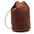 Borsa a mano Hermès Polochon Mimile GM Marrone Cotone - vista 2