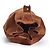 Borsa a mano Hermès Polochon Mimile GM Marrone Cotone - vista 9