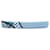 Hermès Clip per Capelli in Seta Eclipse GM Palladio Argento Blu  - vista 1