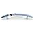 Hermès Clip per Capelli in Seta Eclipse GM Palladio Argento Blu  - vista 6