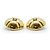 Chanel Orecchini a clip rotondi con fiori Coco Mark GP D'oro - vista 6