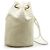 Borsa Hermès Marine Recif MM in cotone bianco