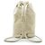 Borsa Hermès Marine Recif MM in cotone bianco - vista 3