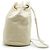 Borsa Hermès Marine Recif MM in cotone bianco - vista 4