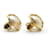 Chanel Orecchini a clip con logo in perle artificiali D'oro - vista 5