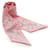 Hermès Les Cles a Pois Silk Twilly Rosa