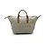 Dior Honeycomb Große Tote aus brauner Leinwand und Leder