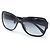Chanel Gafas de sol con marco negro CC Logo