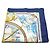 Hermès Vive le Vent Seidenschal 90 Blau - Ansicht 4