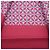 Sciarpa Hermès in seta bordeaux con frange Bordò - vista 6