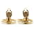 Chanel Orecchini Clip Logo CC D'oro  - vista 9