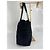 Borsa a spalla Chanel in tela / pelle nera 269 Nero - vista 5