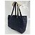 Borsa a spalla Chanel in tela / pelle nera 269 Nero - vista 6