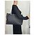 Borsa a spalla Chanel in tela / pelle nera 269 Nero - vista 8