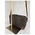 Borsa a spalla Louis Vuitton in pelle marrone 270 - vista 5