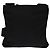 Borsa messenger con tasca frontale Prada Tessuto media Nero - vista 2