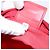 Borsa Messenger Piatta Prada Tessuto Media Rosso - vista 7