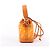 FENDI Mon Tresor Mini Bolsa de Ombro 2 em PVC e Couro Laranja 8BS010 - Ansicht 5