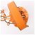 FENDI Mon Tresor Mini Bolsa de Ombro 2 em PVC e Couro Laranja 8BS010 - Ansicht 7