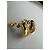 Orecchini a clip design Christian Dior D'oro - vista 2