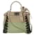 Fendi Peekaboo Mini Handbag Beige Leather  ref.2542926