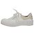 Sneakers in tela bianca Deck Skate con lacci Alexander McQueen Bianco - vista 2