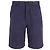 Autre Marque Bermuda in cotone blu tinto in capo con gamba dritta di Mr P.