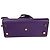 Borsa a Spalla in Pelle Viola Sac De Jour di Saint Laurent Porpora - vista 4