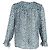 Bedruckte Bluse Beatrix aus blauer Polyester von Ba&sh Mehrfarben - Ansicht 3