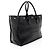 Borsa Piccola Rive Gauche in Pelle di Vitello Saint Laurent Nero - vista 2