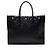 Borsa Piccola Rive Gauche in Pelle di Vitello Saint Laurent Nero - vista 3