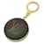 Louis Vuitton Monogram Astropill Keyring Keychain Bag Charm Brown Cloth  ref.2543200