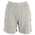 Graue Baumwollshorts mit elastischem Bund von Anine Bing
