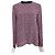 Blusa a maniche lunghe in seta multicolore con stampa Marni