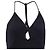 Ba&Sh Cha Cutout Maxikleid aus schwarzem Cupro - Ansicht 2