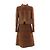Chanel COCO Mark Tweed Two-piece Set Brown