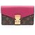 Cartera Larga Pallas Monogram de Louis Vuitton Castaño Rosa
